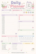 Cute Printable Daily Planner PDF | Pastel Plan Digital Download